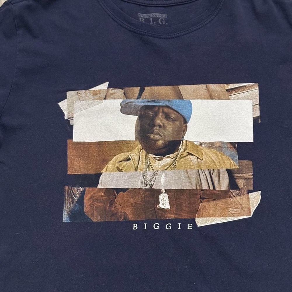 Biggie Smalls Graphic T-Shirt| Notorious B.I.G. Rap | Vintage Streetwear | Sz M